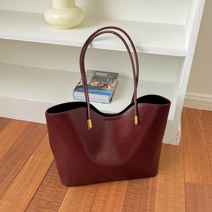 WoElegant Faux Leather Tote Bag Karnz