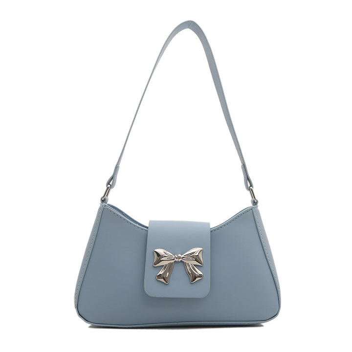 Stylische Schleifenakzent-Handtasche Karnz