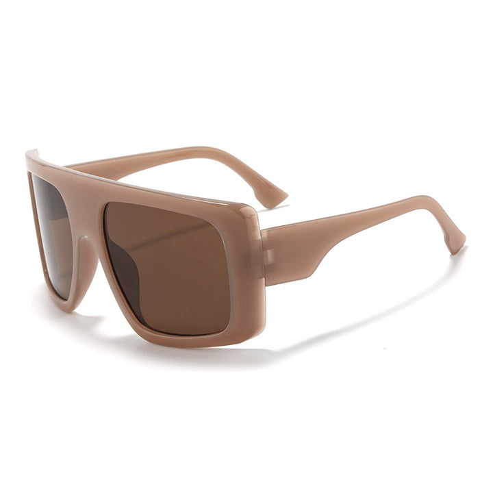 Oversized quadratische Rahmen Sonnenbrille