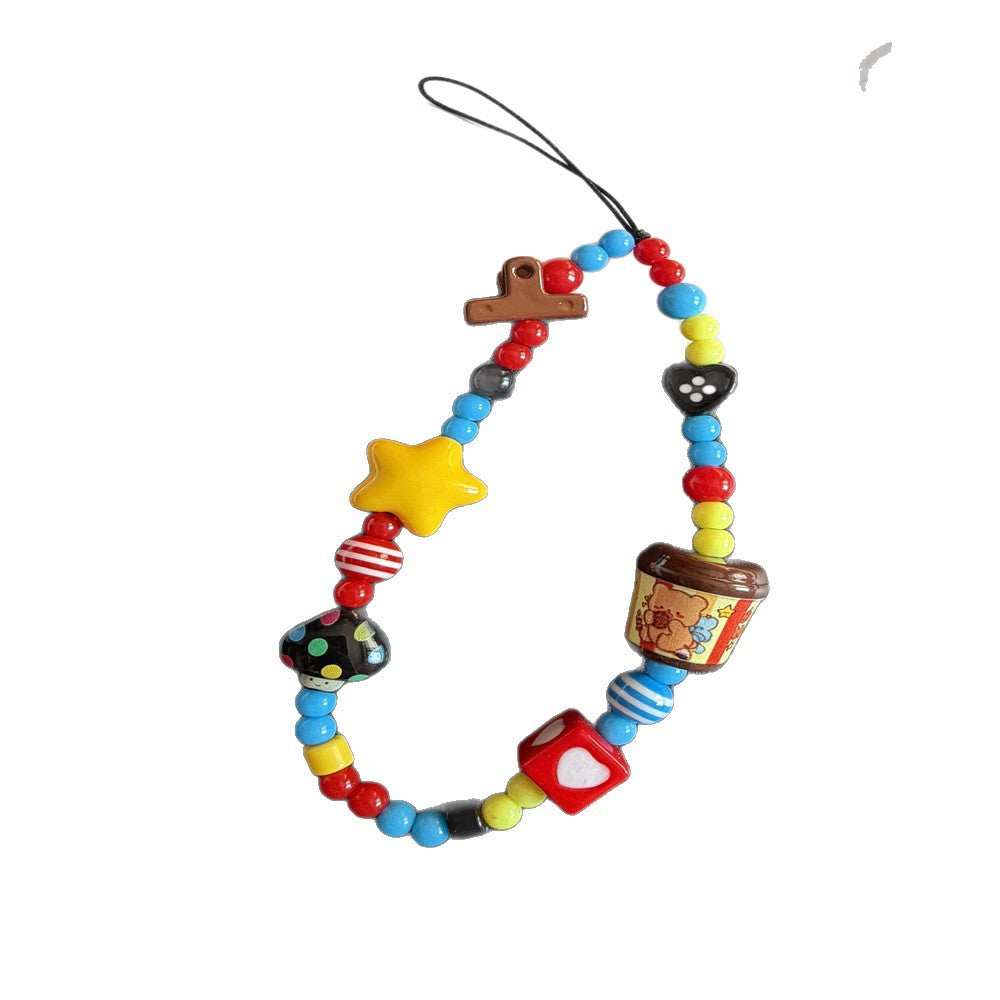 Verspielt Themed Perlen Brillenhalter Karnz