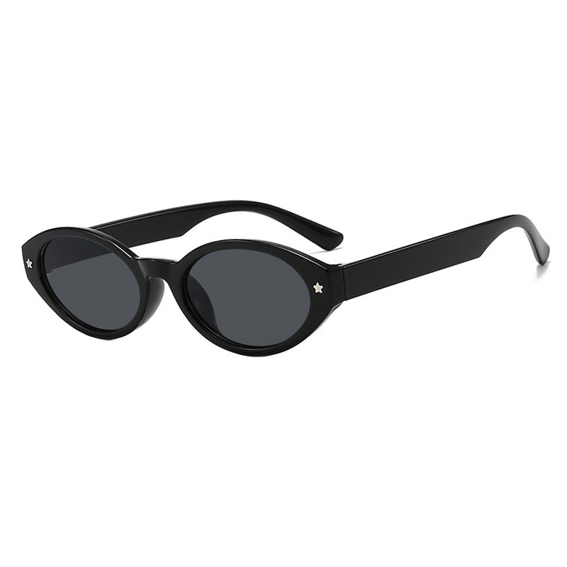 Damen Cat-Eye Sonnenbrille mit elegantem Tragetaschen-Design Karnz