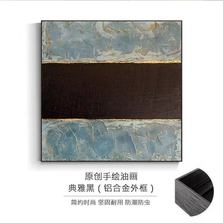 Zeitgenössische Texturierte Wandkunst