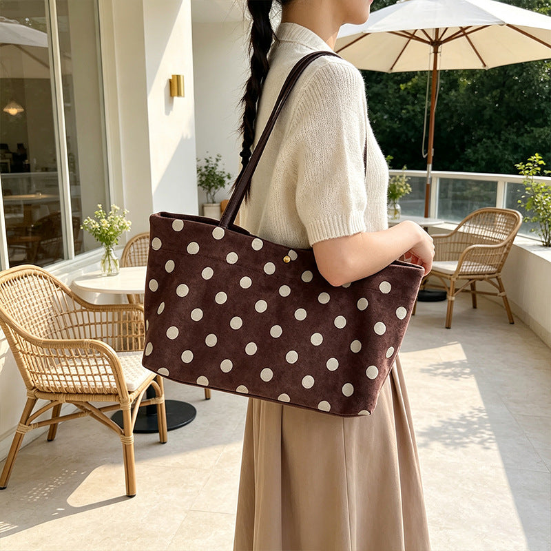 Wildleder Schulter Tote Bag Karnz