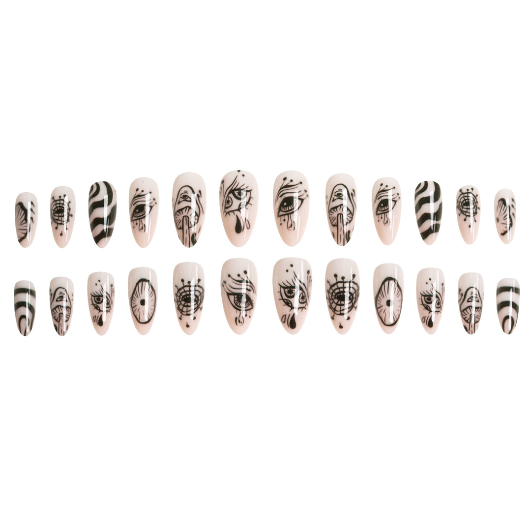 Künstlerische Nagelkunst