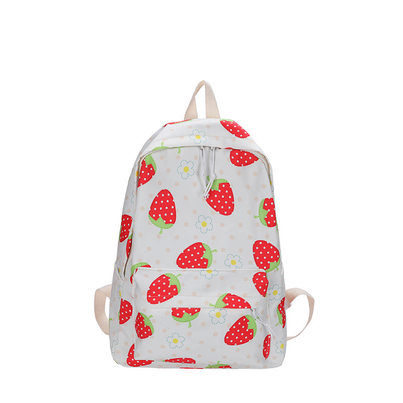Verspielt gemusterter Rucksack Karnz