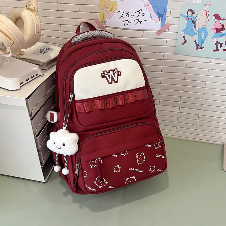 Charmanter Cartoon-Muster-Rucksack