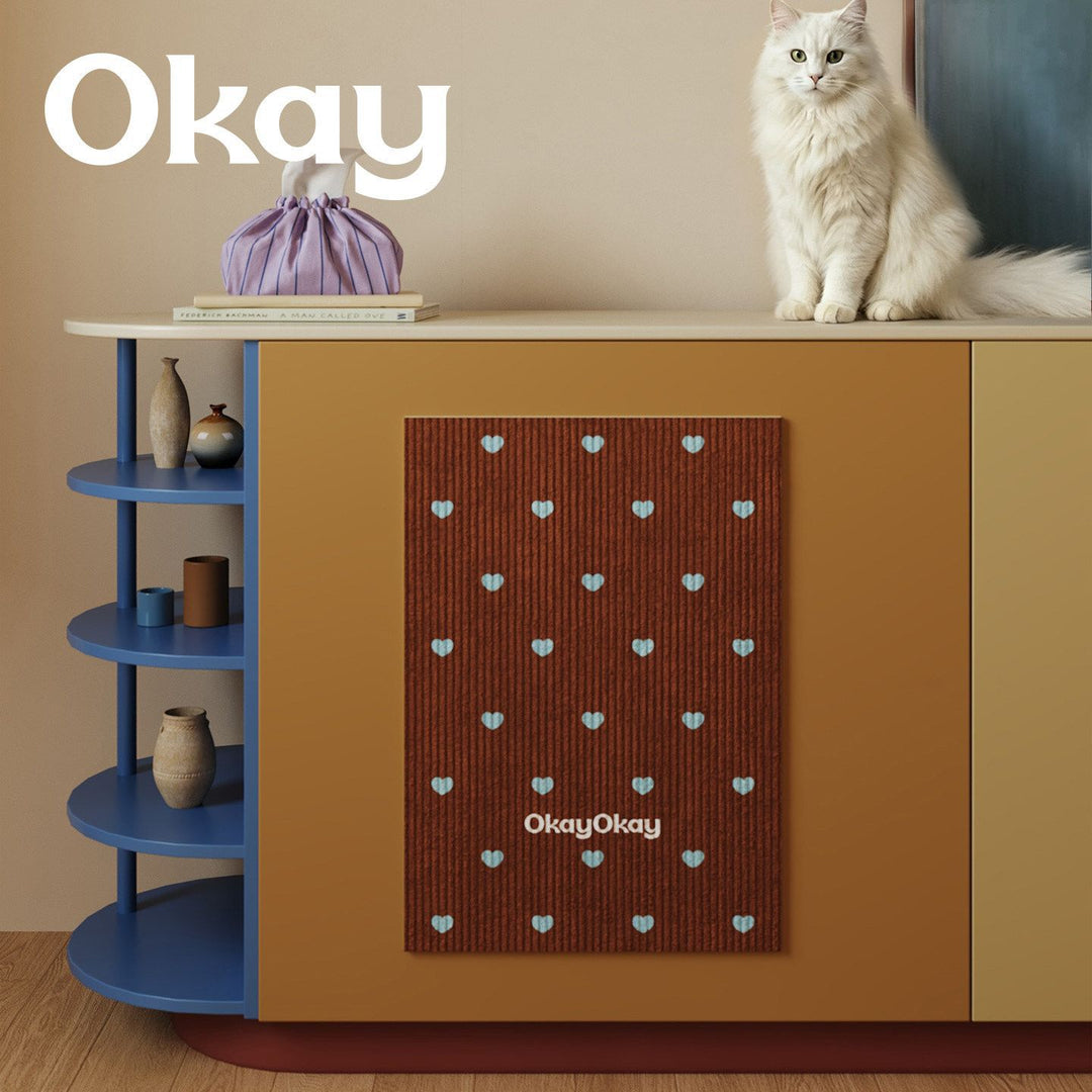Decorative Absorbent Ribbed Kitchen Drying Mat