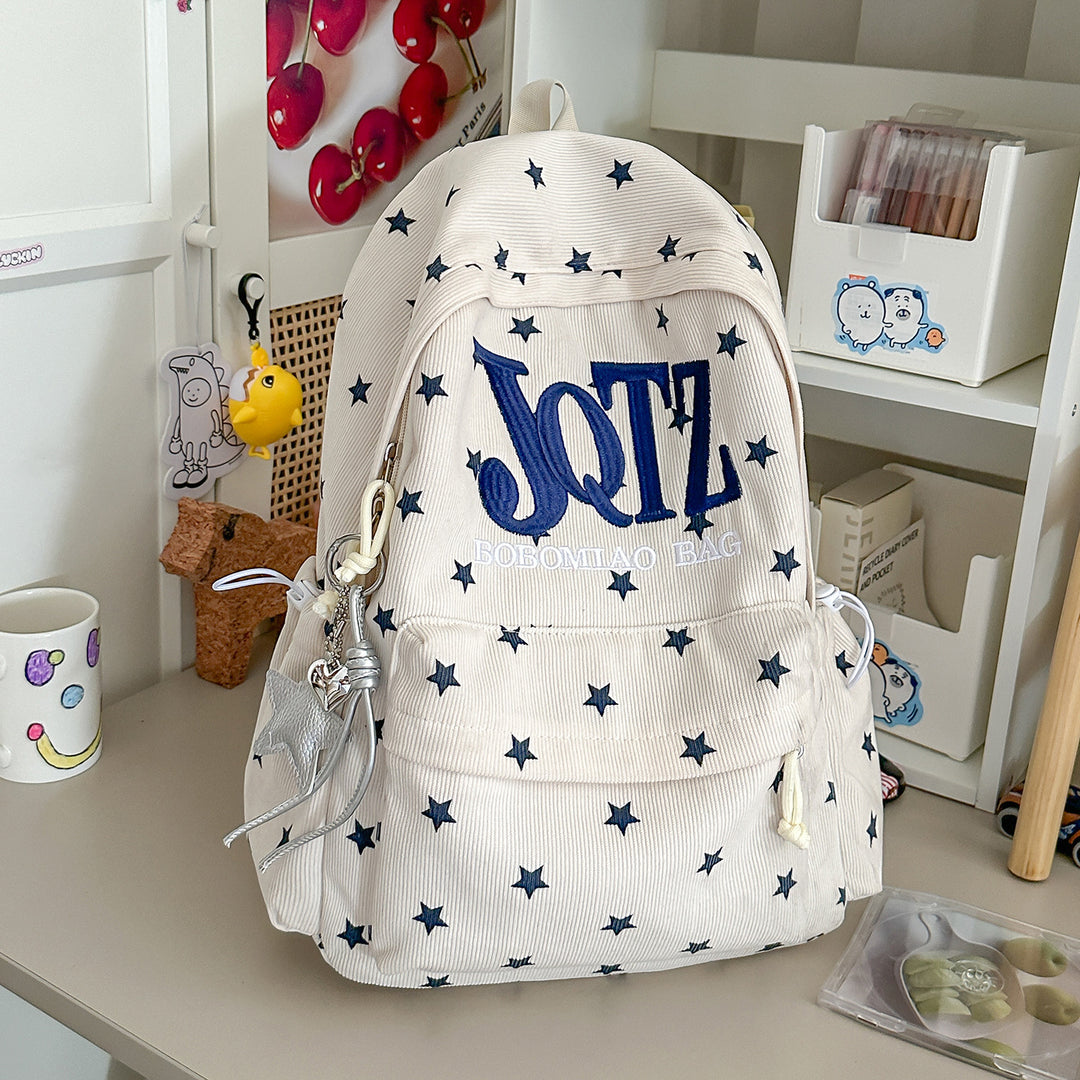 Stylischer mit Sternen verzierten Cordura-Rucksack Karnz
