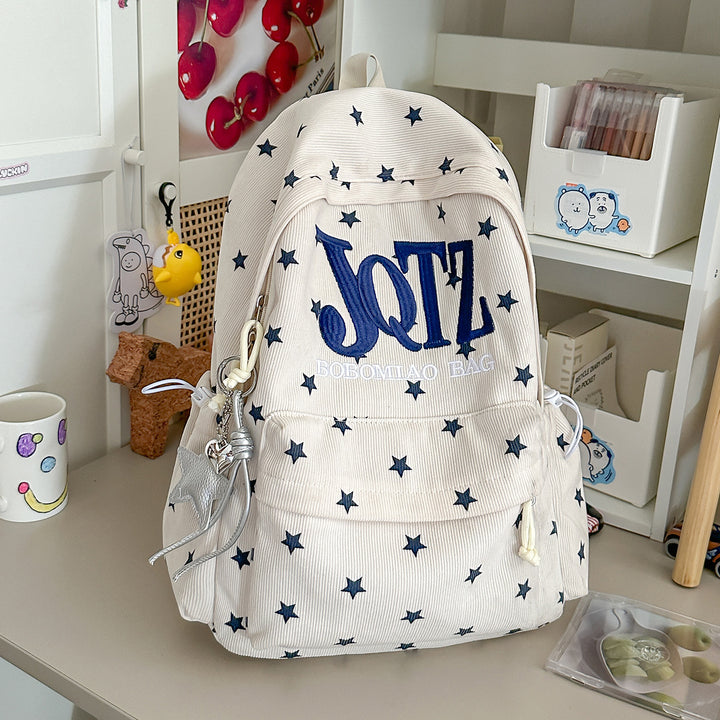 Stylischer mit Sternen verzierten Cordura-Rucksack Karnz