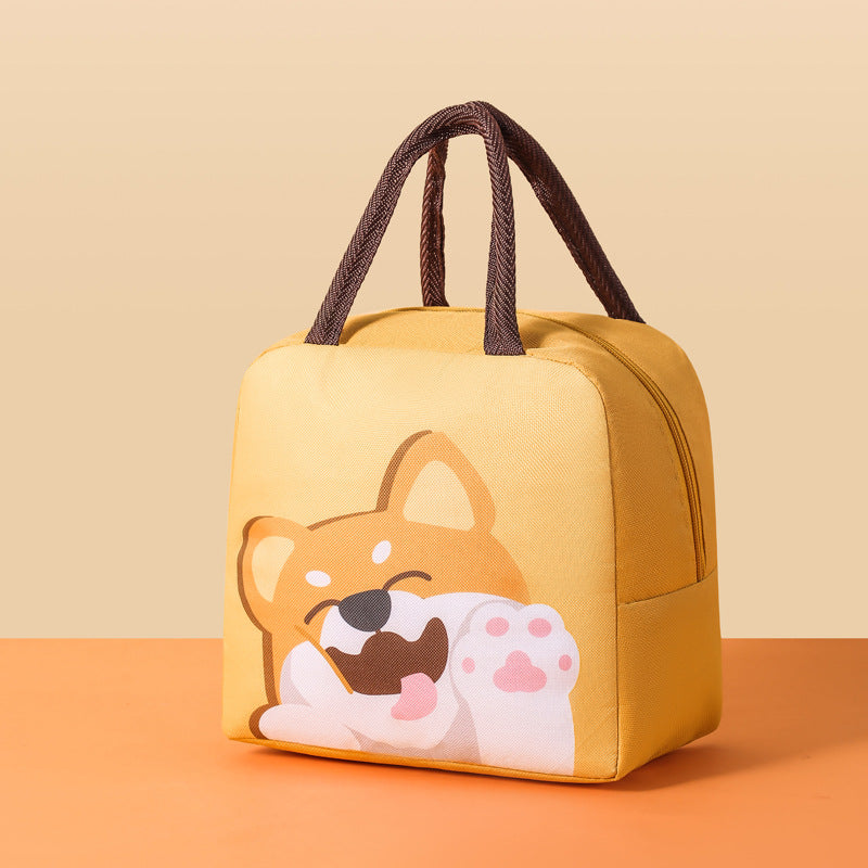Süßes Tier Isolierte Lunch Tasche Karnz