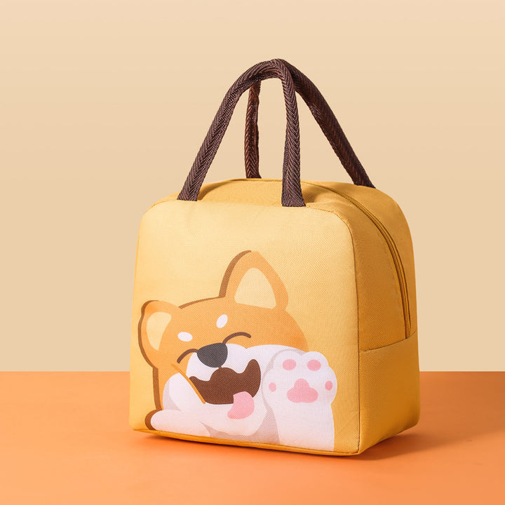 Süßes Tier Isolierte Lunch Tasche Karnz