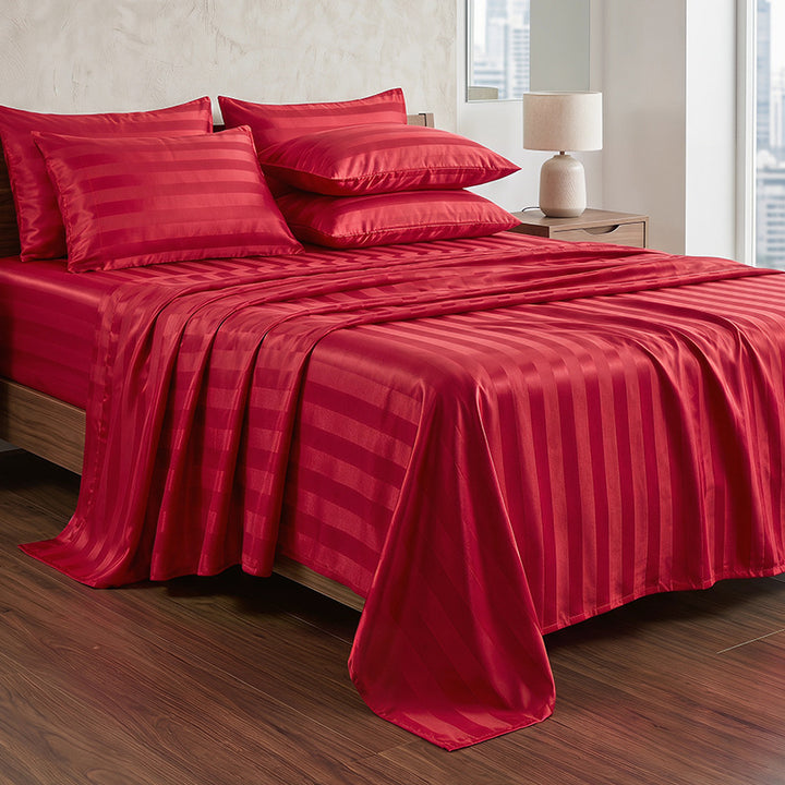 Luxus Satin Bettlaken Set
