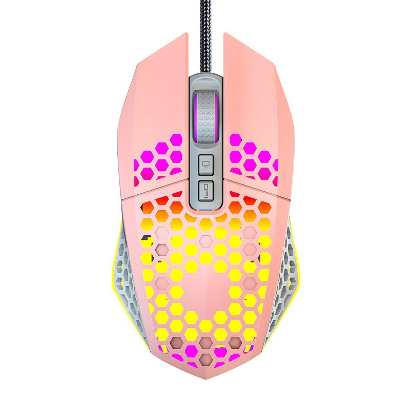 Gaming-Maus mit Rgb-Beleuchtung und Ergonomischem Design Karnz