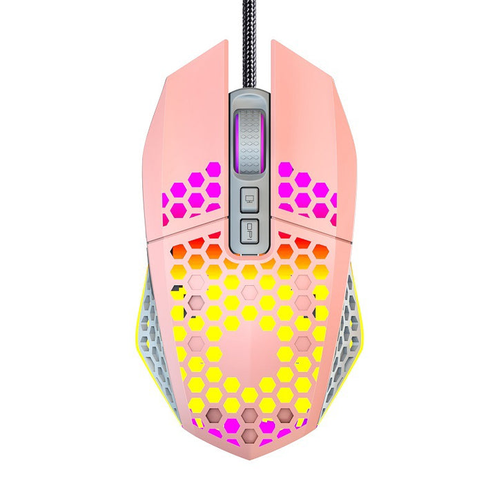 Gaming-Maus mit Rgb-Beleuchtung und Ergonomischem Design Karnz