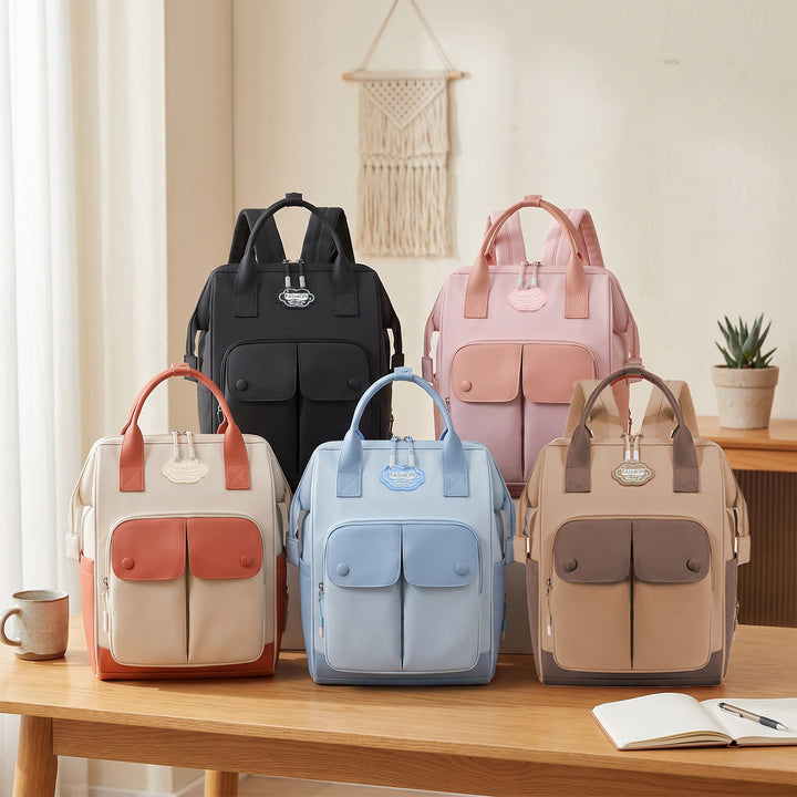 Multi-Taschen Stilvolle Wickelrucksack Karnz