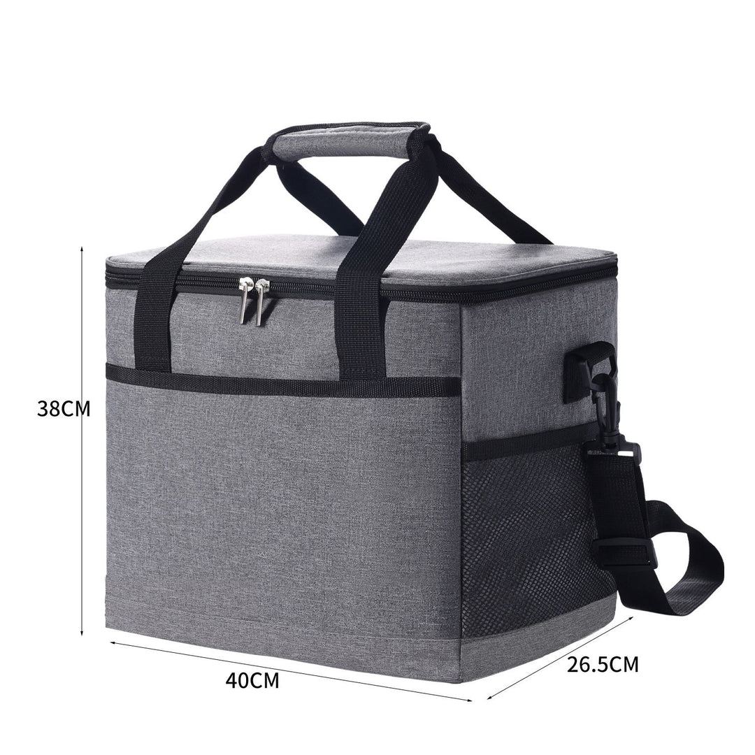 Unisex Kühltasche mit zusätzlichem Isolierfach und praktischem Tragegriff Karnz