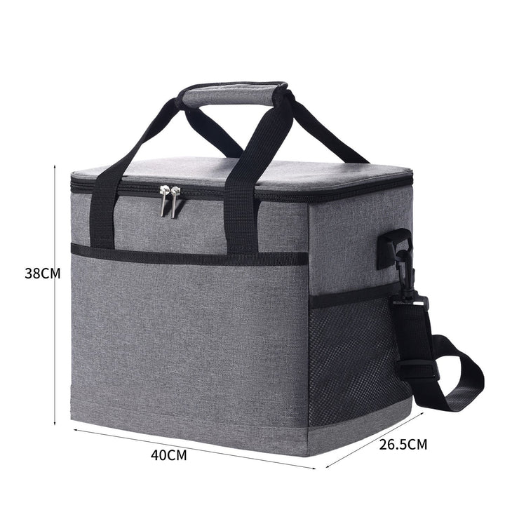 Unisex Kühltasche mit zusätzlichem Isolierfach und praktischem Tragegriff Karnz