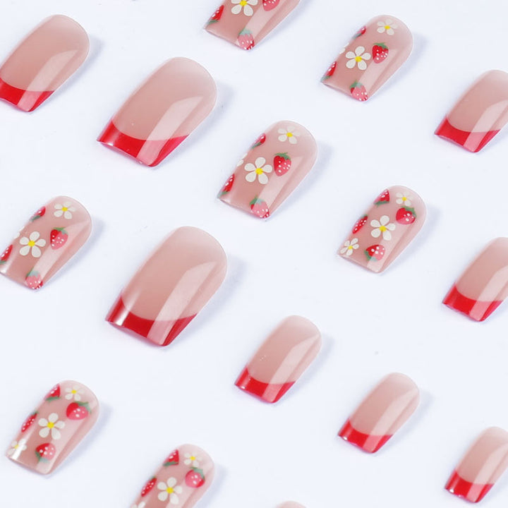 Blumen Acryl Nagelkunst