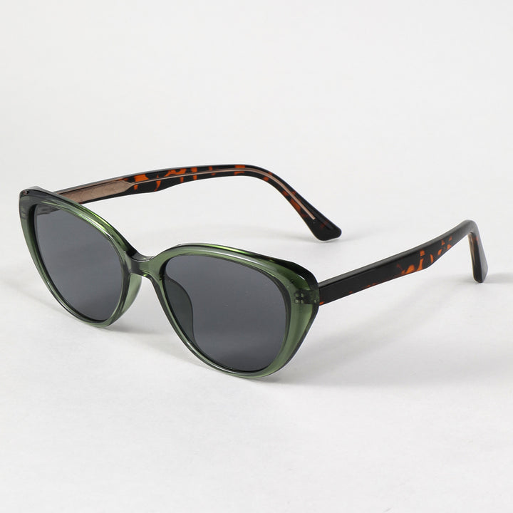 Damen moderne Sonnenbrille mit klassischem Schwung Karnz