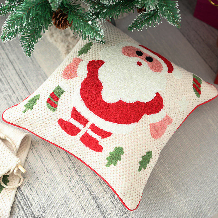 Weihnachtsbaum-Kuschelkissen