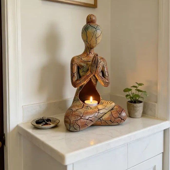 Dekorative Meditationsfigur Karnz