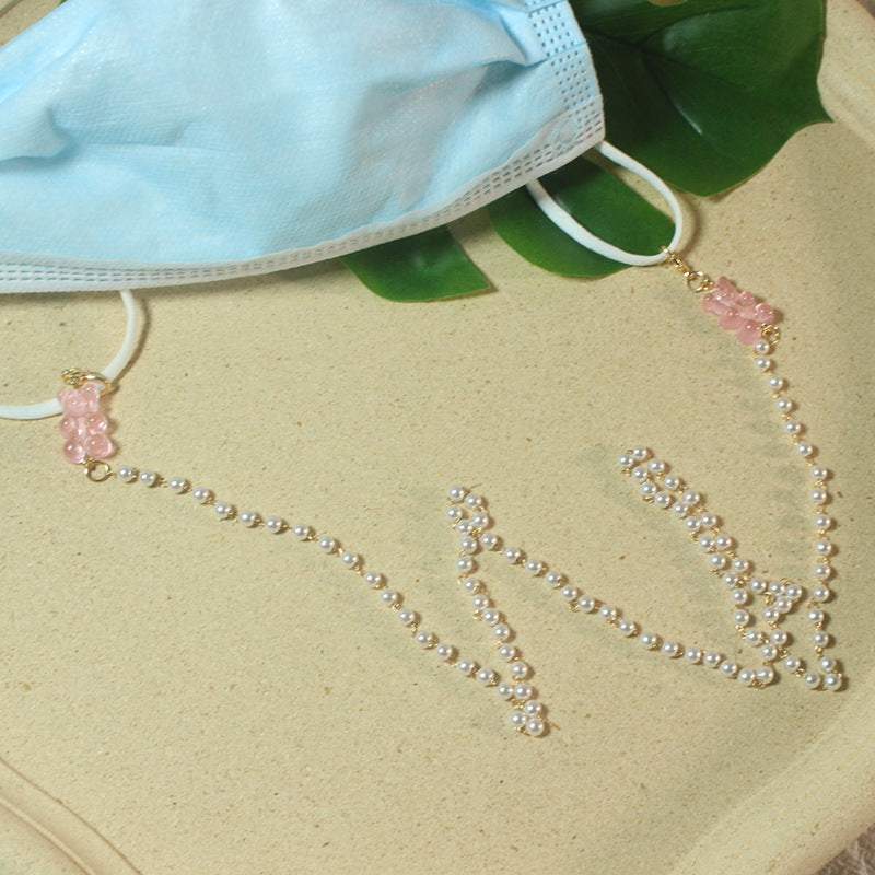 Elegantes Perlenbrillenband Karnz
