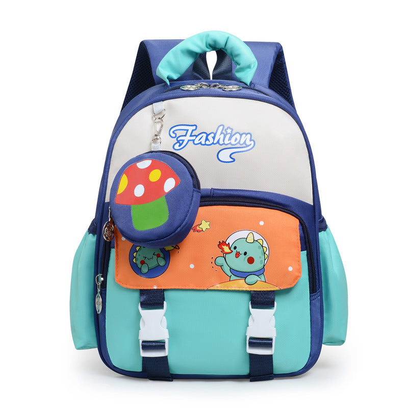 Verspielter Rucksack für die Schule im Cartoon-Stil Karnz