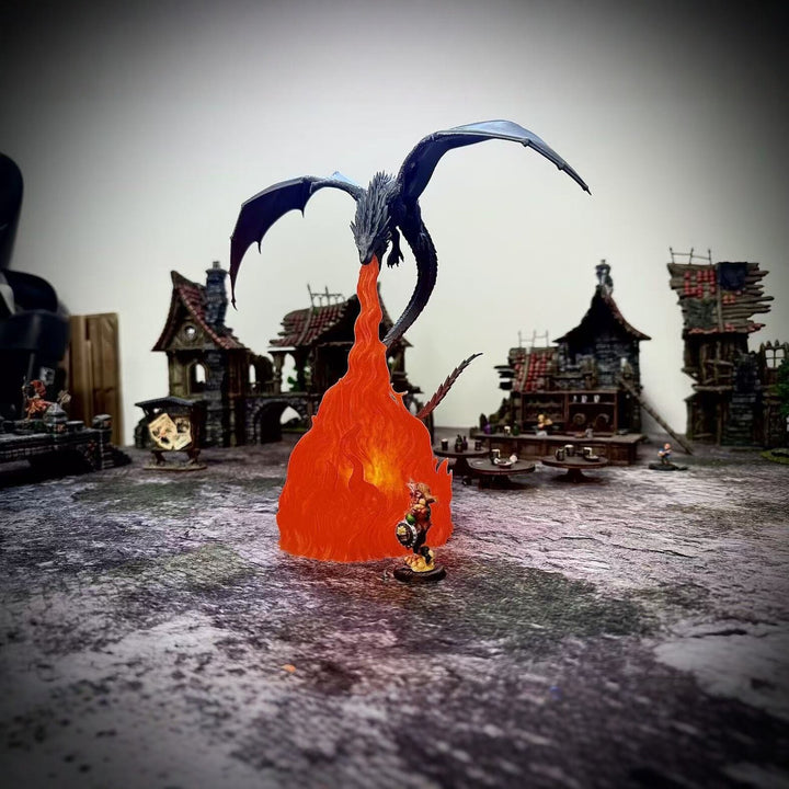 Kreatives Drachenfeuer-Actionspiel Karnz