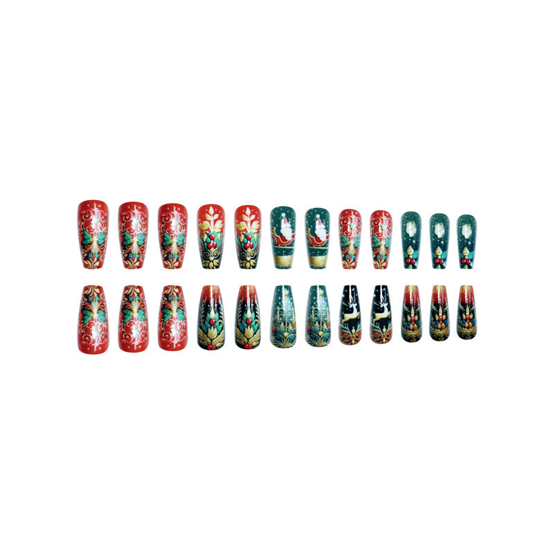 Festliches Feiertags-Nagelkunst-Set Karnz