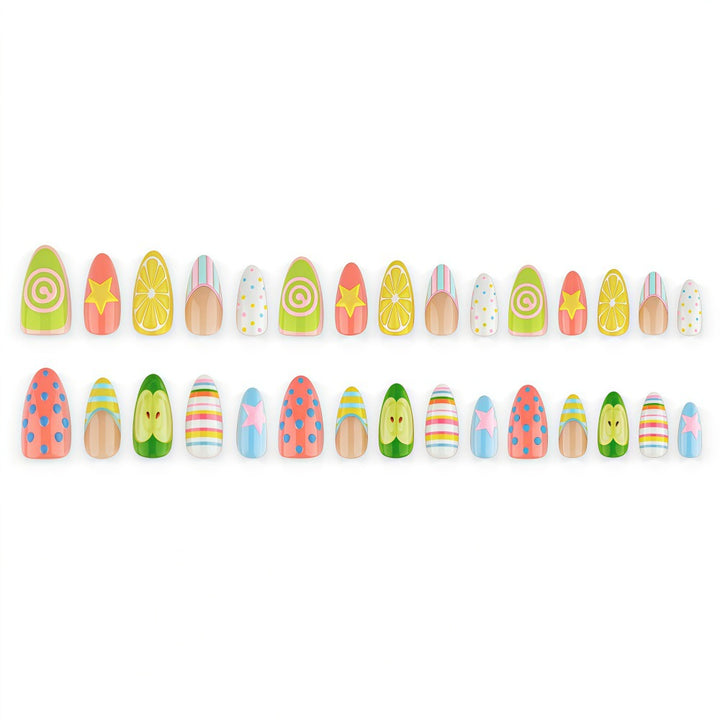 Farbefrohe Nail Art Karnz