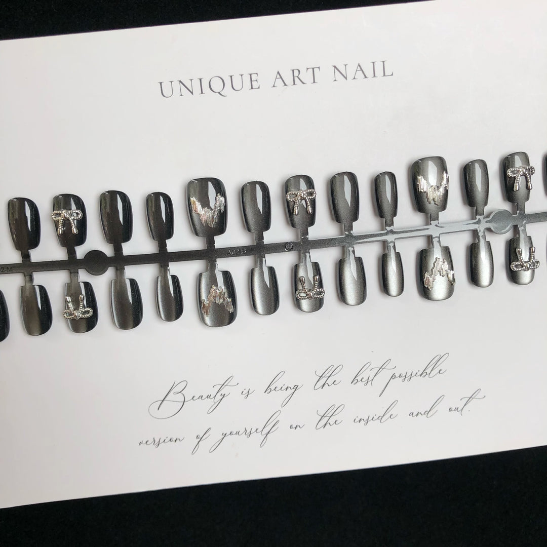Elegantes Nagelkunst Press-On Set 1790745480