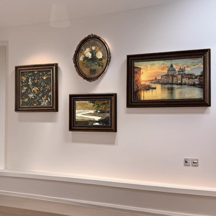 Elegante Galerie Wandkunst Kollektion