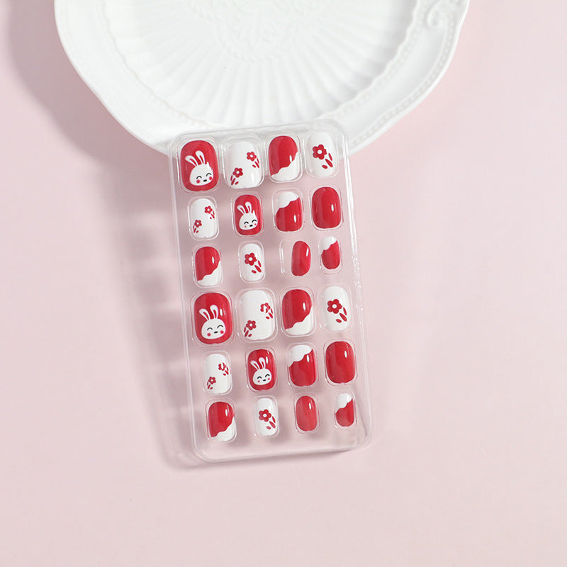 Dekoratives Press-On Nagelset Karnz