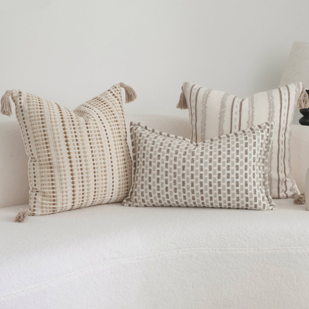 Strukturiertes gewebtes Wurfkissen für Sofa-Dekoration
