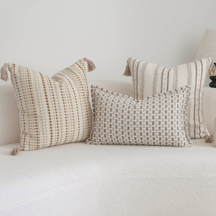 Strukturiertes gewebtes Wurfkissen für Sofa-Dekoration
