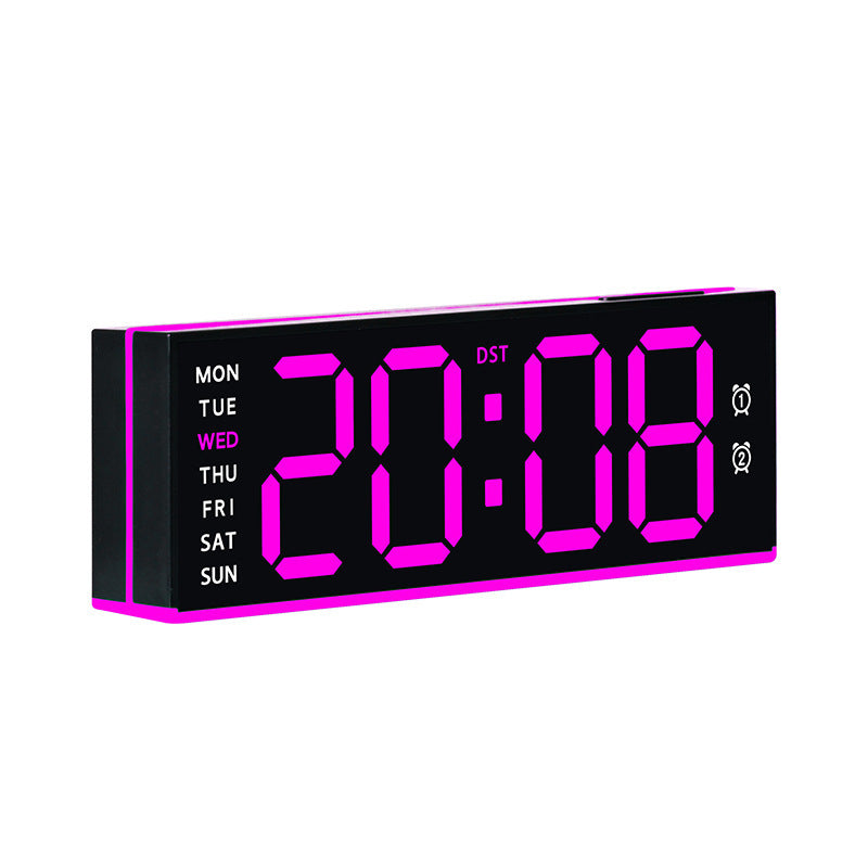 Digitaler Tischwecker mit Großem Led-Display und Dualer Alarmfunktion Karnz