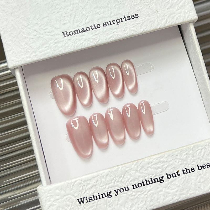 Glänzendes Gel Press-On Nagelset