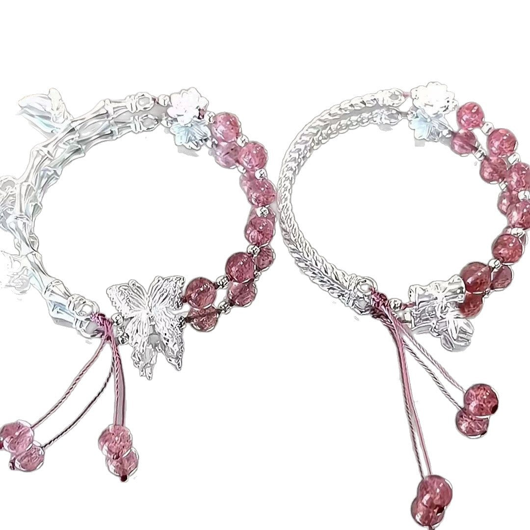 Artisan Schmetterlingsanhänger Armband Karnz