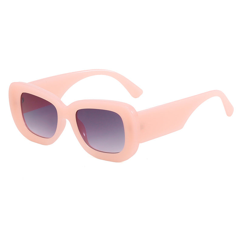 Damen oversized Kunststoff-Sonnenbrille Karnz