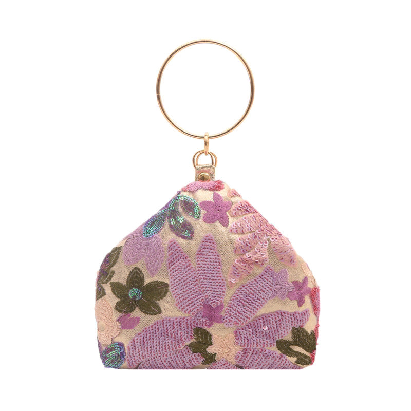 Elegante gestickte Clutch
