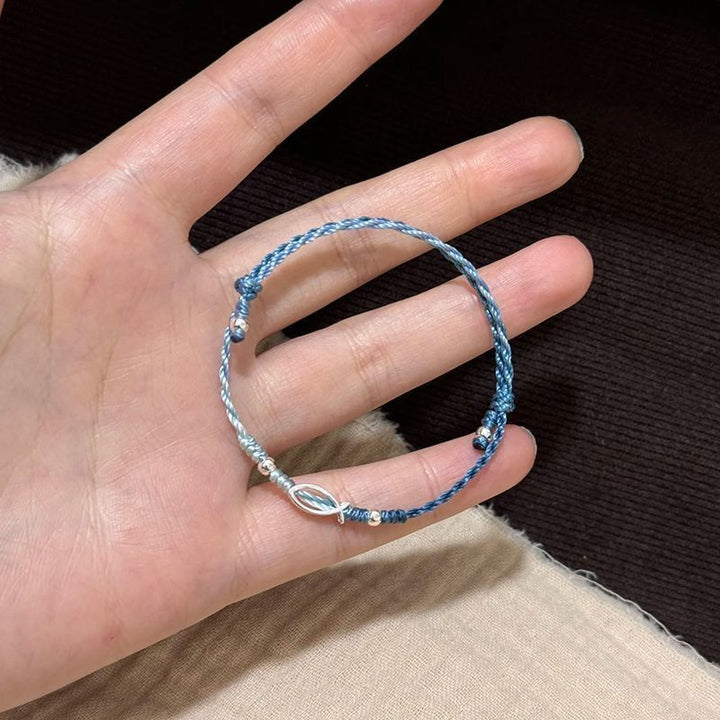 Verstellbares, vom Ozean inspiriertes Charm-Armband Karnz