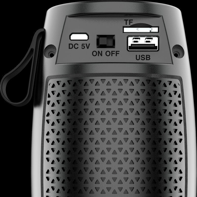 Damen Multifunktionaler Bluetooth Lautsprecher mit LED-Lichteffekten Karnz