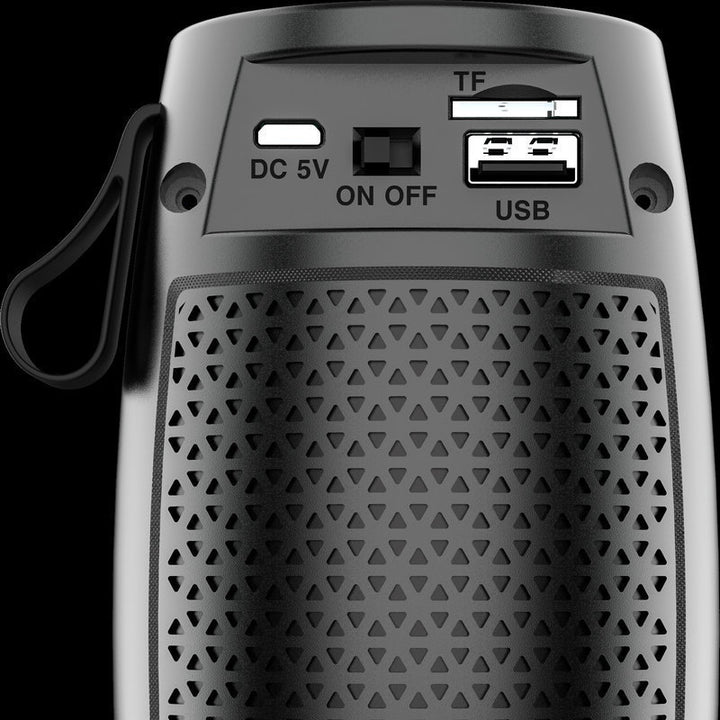 Damen Multifunktionaler Bluetooth Lautsprecher mit LED-Lichteffekten Karnz