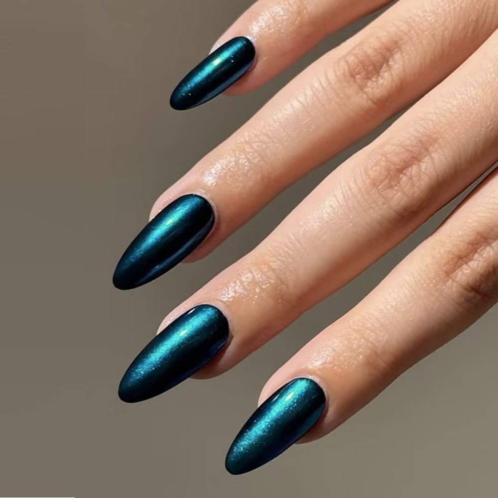 Premium Glänzende Stiletto Press-On Nägel Karnz