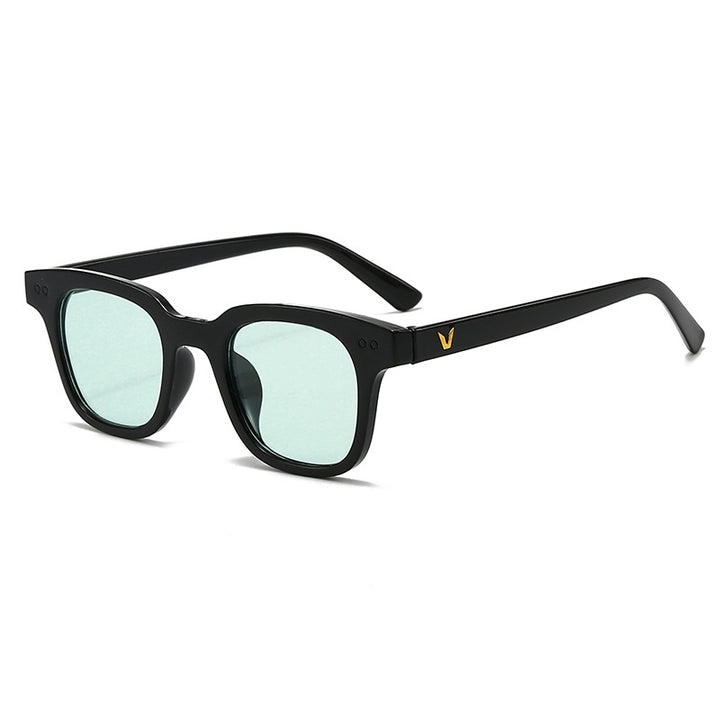 Moderne Quadratische Rahmen Sonnenbrille