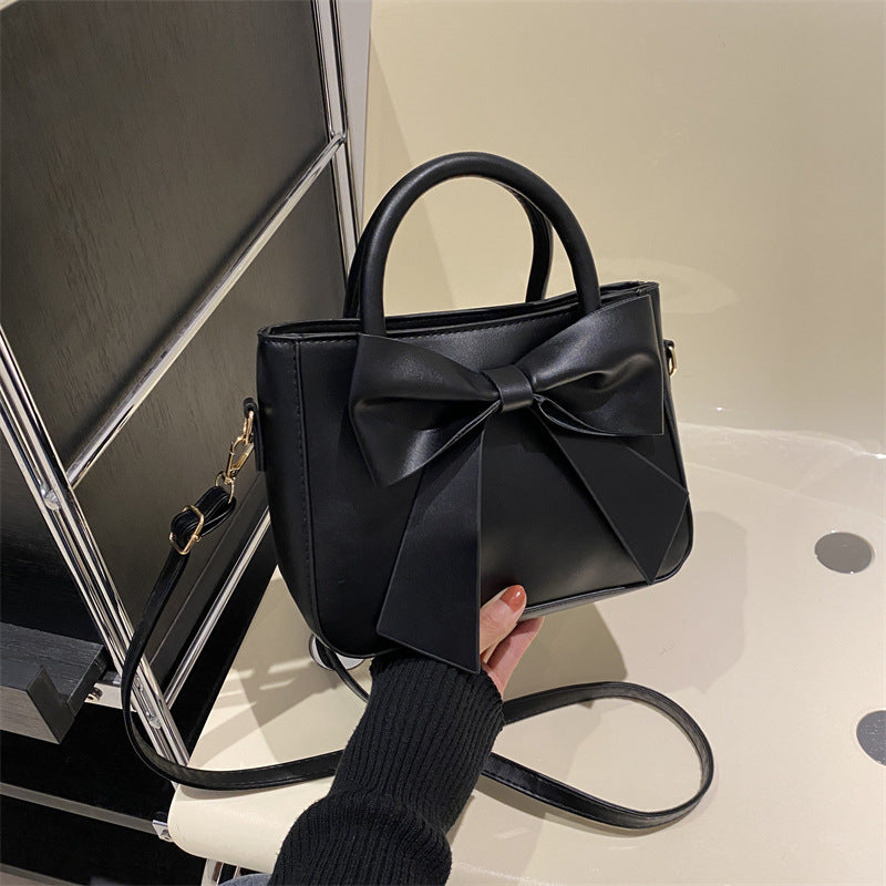 Chic Bow-Akzent Handtasche