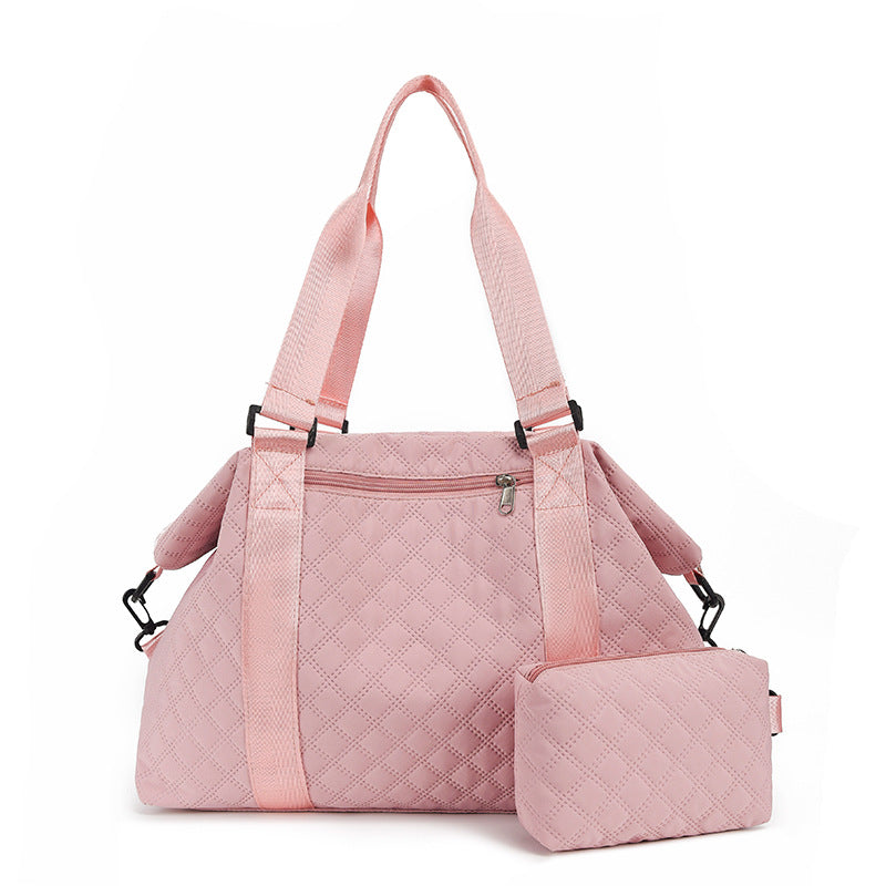 Multi-Funktionaler Gesteppt Reisetasche Karnz