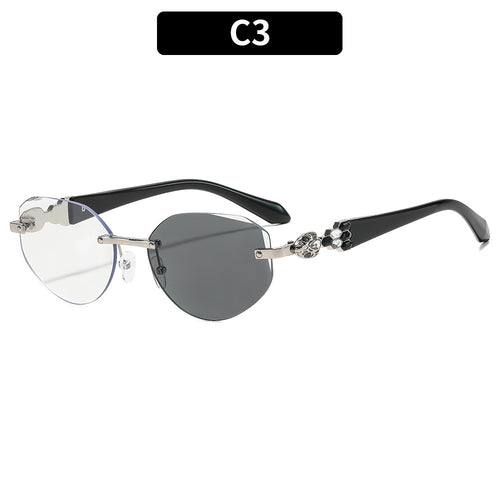 Avant-Garde Halbmond Sonnenbrille