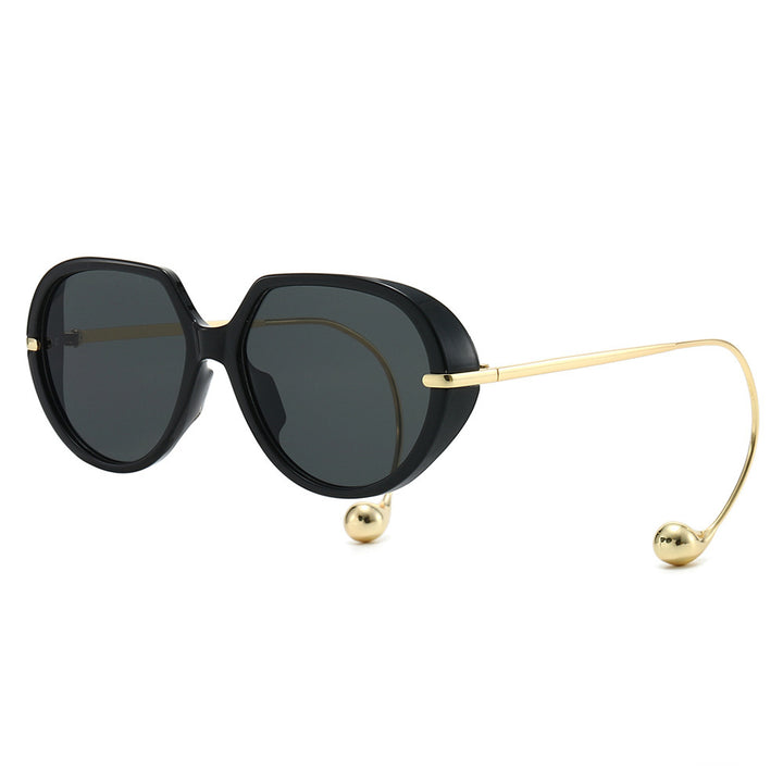 Hochwertige Fashion Shield Sonnenbrille Karnz