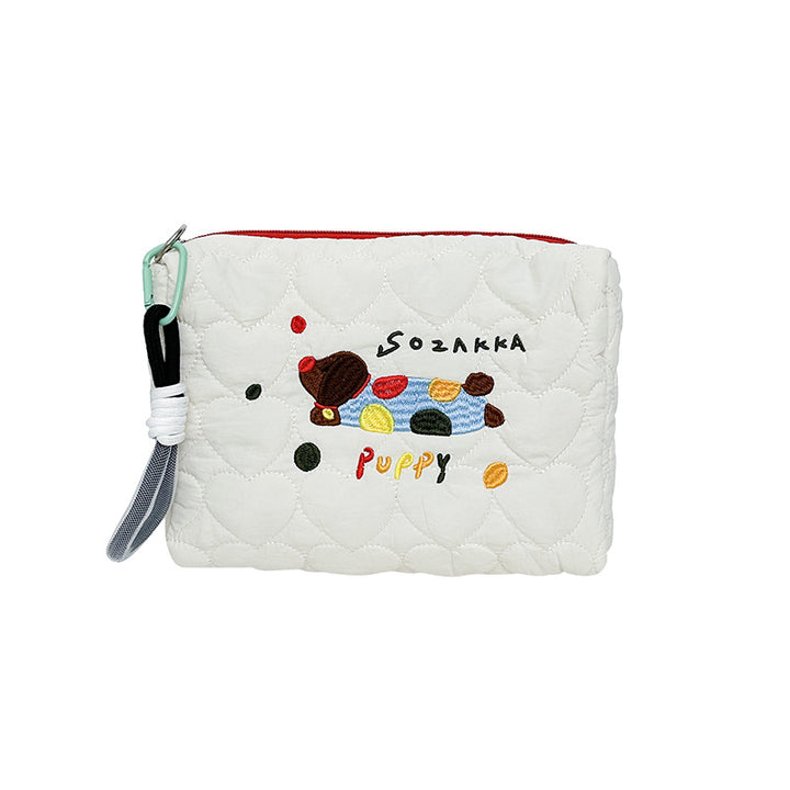 Süßes gesteppter Panda Clutch